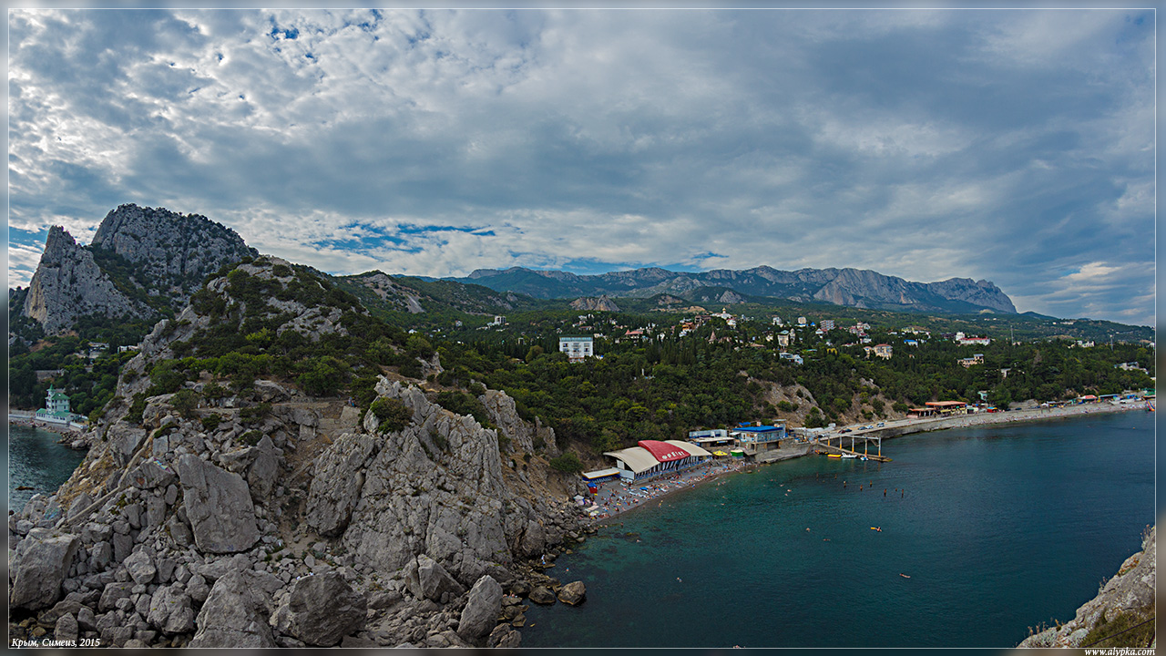Крым Фото: Море, горы, облака, счастье