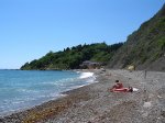отдых в Крыму: Пляж в Алупке